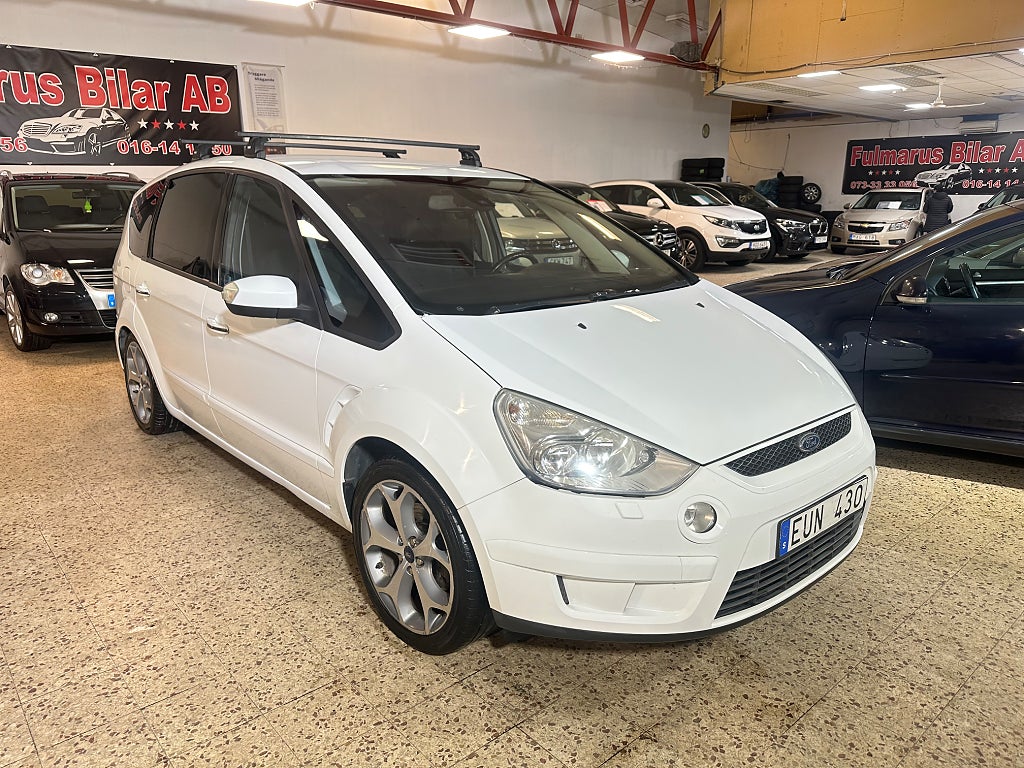 Ford S-Max 2.0 TDCi Automat 7Sits Ny Servad & Besiktigad 