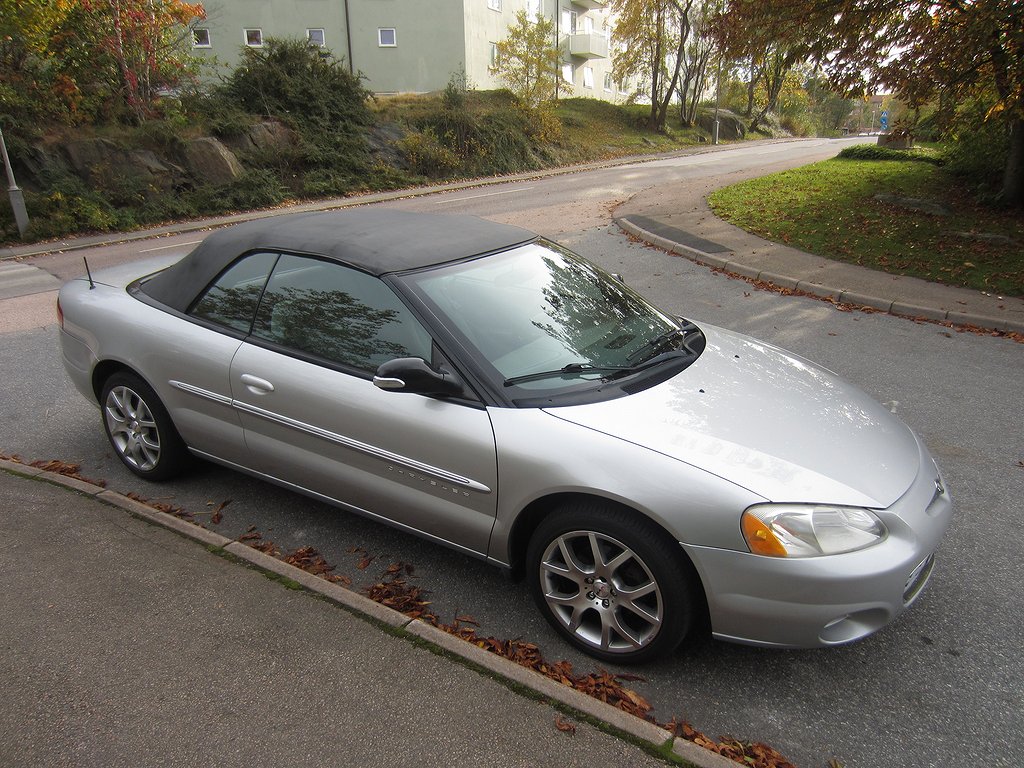 Chrysler Sebring Cabriolet 2.7 V6 Automatisk, 203hk, 2001