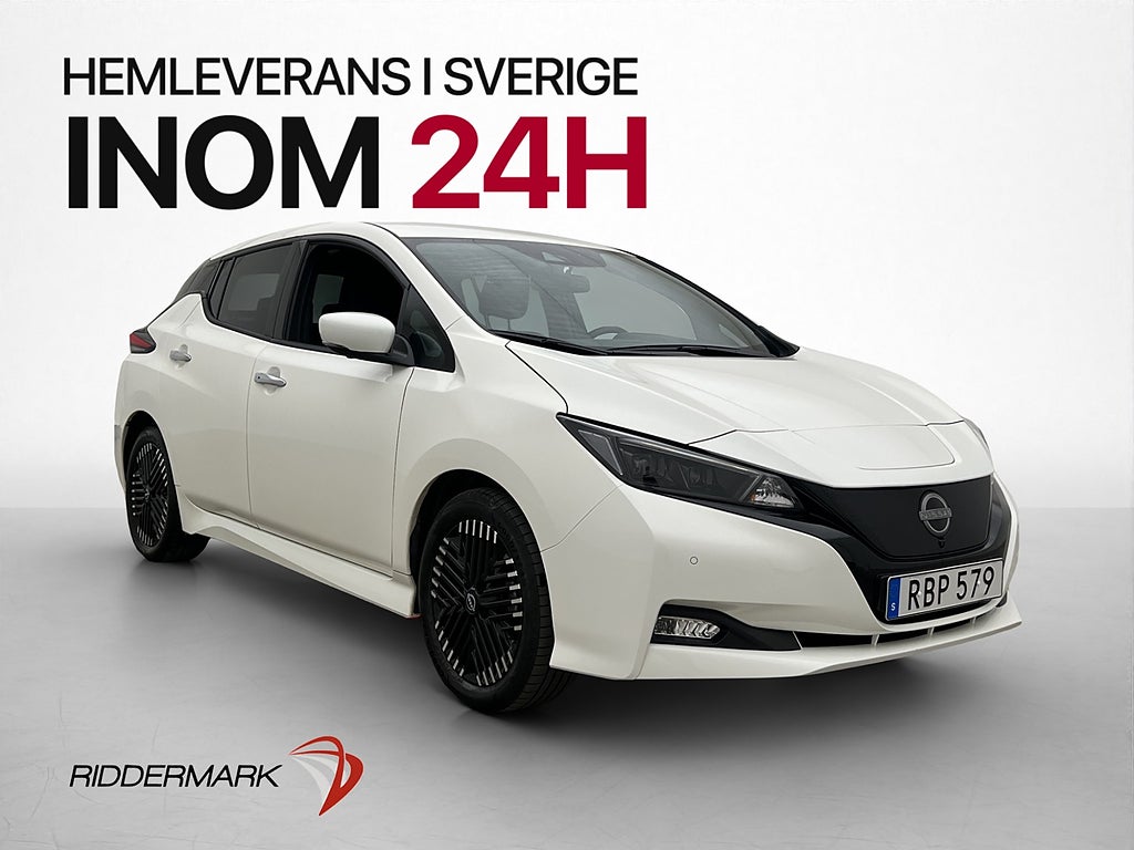 Nissan Leaf 150hk MOMS Döda-vinkel Navi 360-Kamera