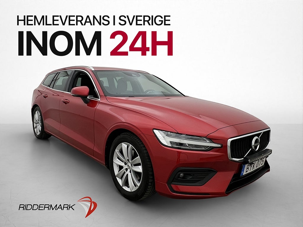 Volvo V60 D4 190hk Momentum Drag Värmare CarPlay Minnesstol