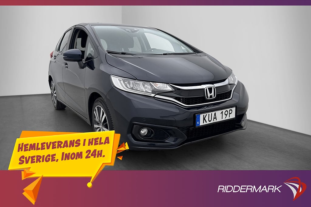 Honda Jazz 1.3 i-VTEC 102hk Kamera Keyless 0,49l/mil
