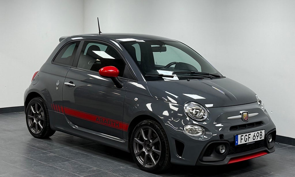 Abarth 595 1.4 T-JET 16V *Track Grey* 1-ägare*Sportavgas*