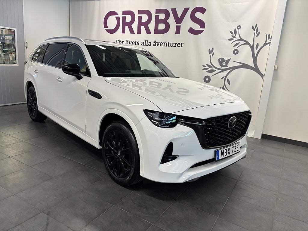 Mazda CX-80 PHEV 327hk Homura Plus, Glastak, 7-sits, BOSE