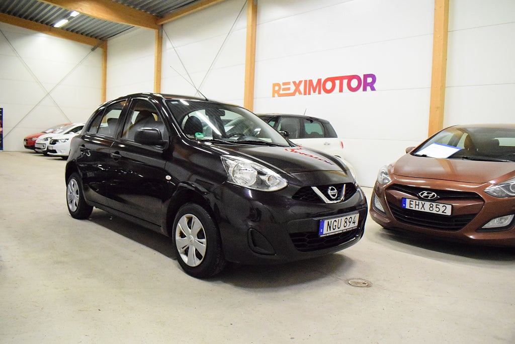 Nissan Micra 1.2 Manuell, 80hk  Ny Besiktad 