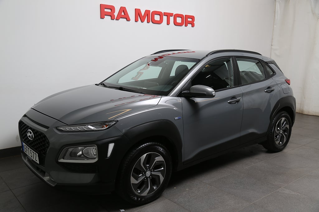 Hyundai Kona Hybrid 1,6 GDI 141hk Trend Aut Extraljus Motorv Drag 2020