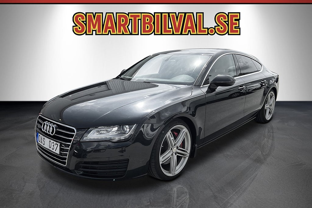 Audi A7 Sportback 3.0 TDI V6 Quattro 313HK Skinn