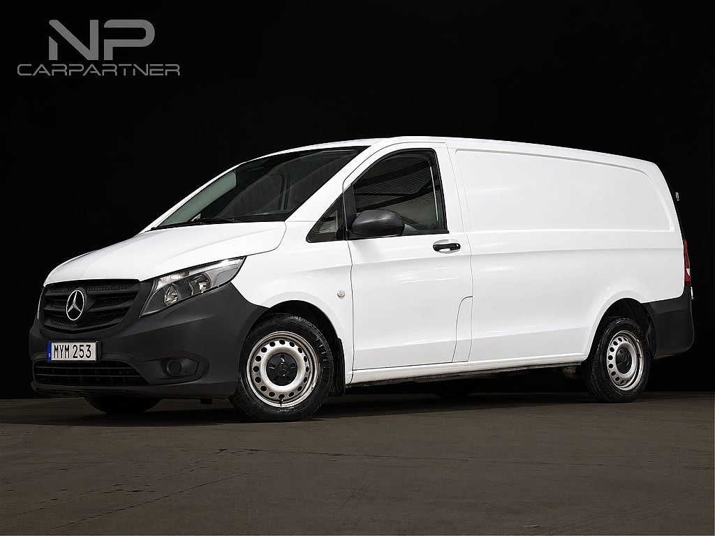 Mercedes-Benz Vito 111 GARANTI 6mån | 111 CDI | LÅNG L2 | DRAGKROK | VÄRMARE |