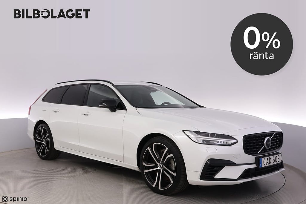 Volvo V90 Recharge T6 Plus Dark LUFTFJÄDRING DRAG