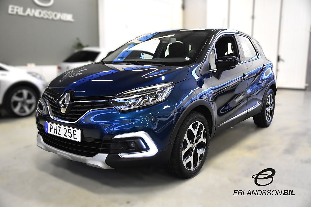 Renault Captur 1.3 TCe EDC Euro 6 NYSERVAD NYBESIKTAD BACKKAMERA NAVIGATION