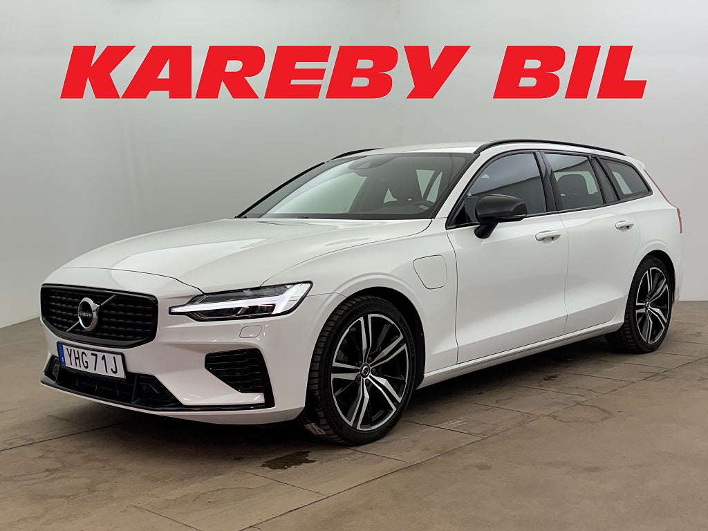 Volvo V60 Recharge T6 AWD 350hk R-Design Long Rang Bkamera Drag