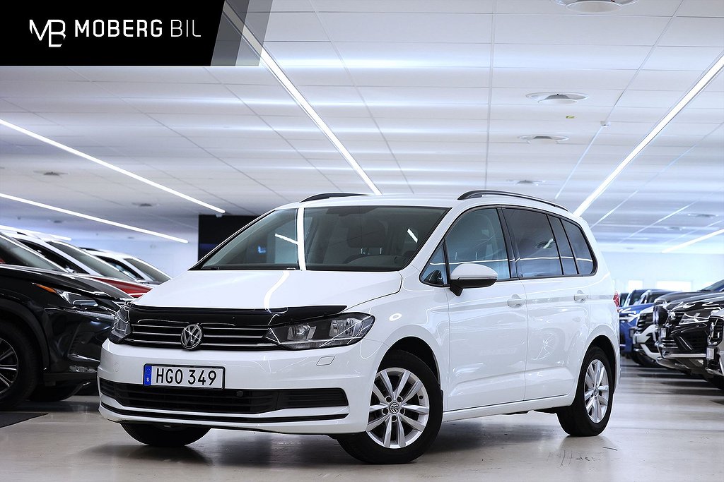 Volkswagen Touran 1.2 TSI 110hk Comfortline 7-Sits B-kamera Drag Värmare