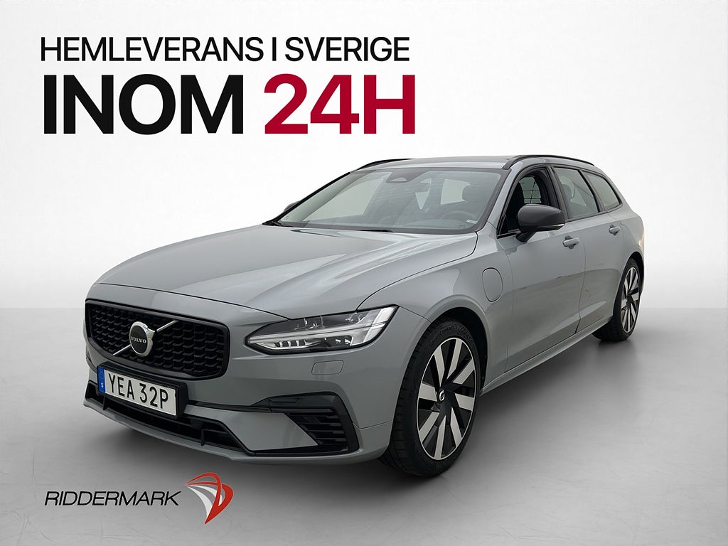 Volvo V90 T6 AWD 350hk Plus Dark MOMS Drag Kamera Elvärmare