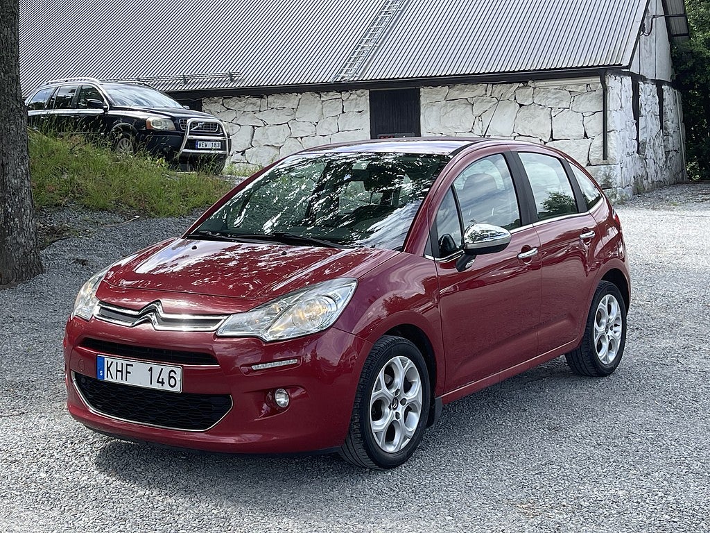 Citroën C3 1.2 VTi 82 Manuell, 82hk, Nybesiktad, 2013