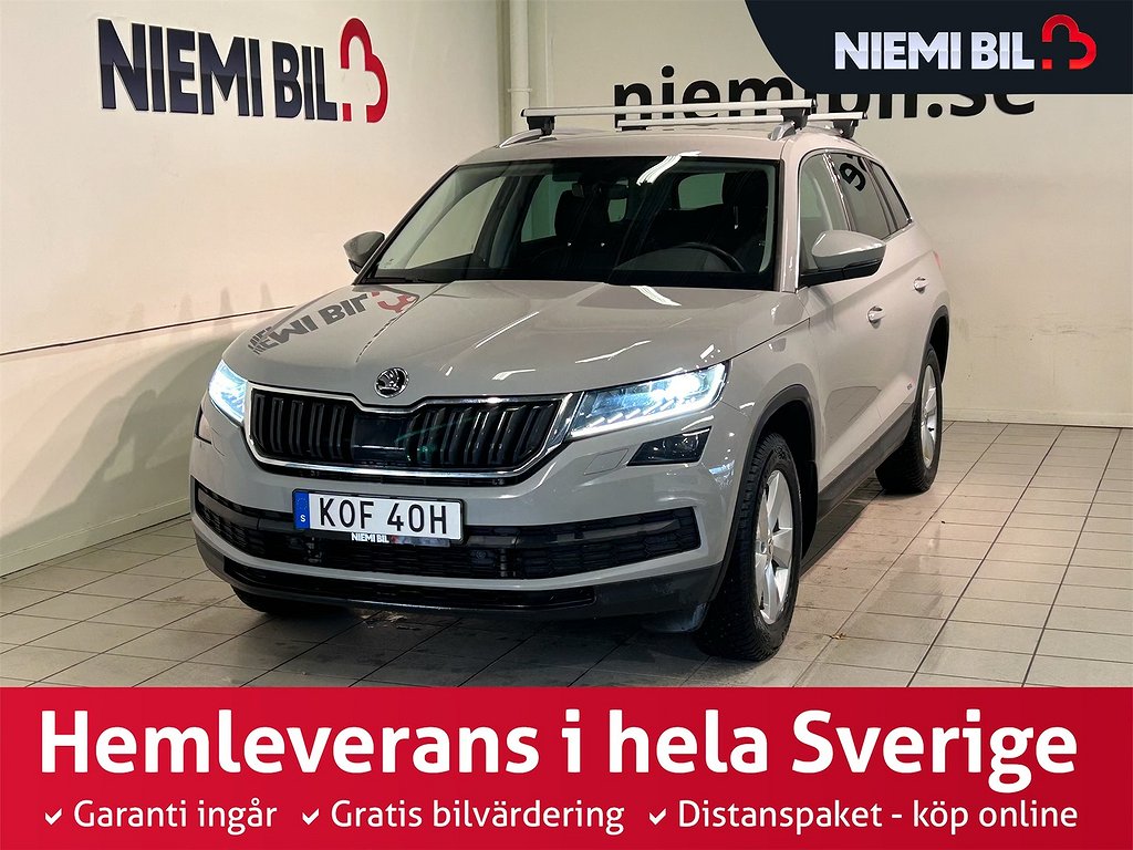 Skoda Kodiaq TDI 4x4 Businessline Kamera Dvärm Drag SoV MOMS