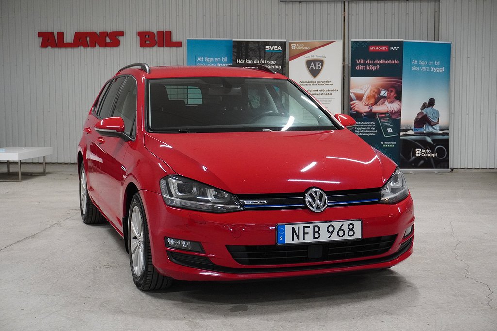 Volkswagen Golf Sportscombi 1.4 TGI RÄNTEKAMPANJ 3.95 %