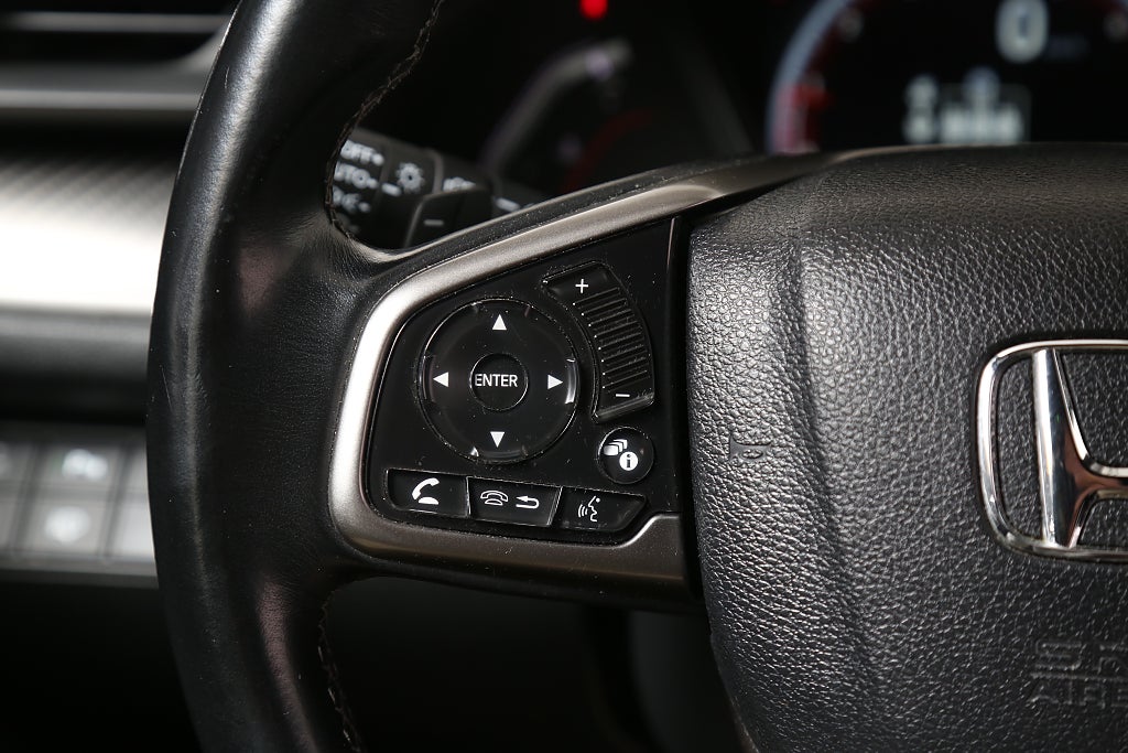 Honda Civic 1,5 i-VTEC 182hk Turbo Sport 5-dörrar Navi 2017