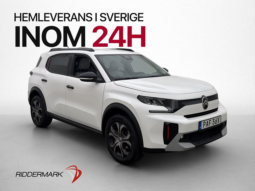 Citroën C3 Aircross 1.2 PureTech 100hk Kamera CarPlay MOMS