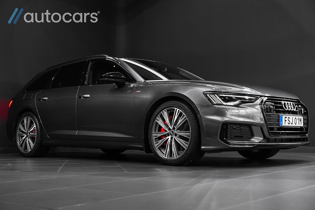 Audi A6 55 TFSI e Q|Leasbar|Night Vison|4-zons|B&O| Se utr!