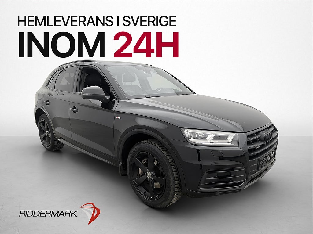 Audi Q5 2.0 TDI Q 190hk S-Line Cockpit Värmare Navi Drag