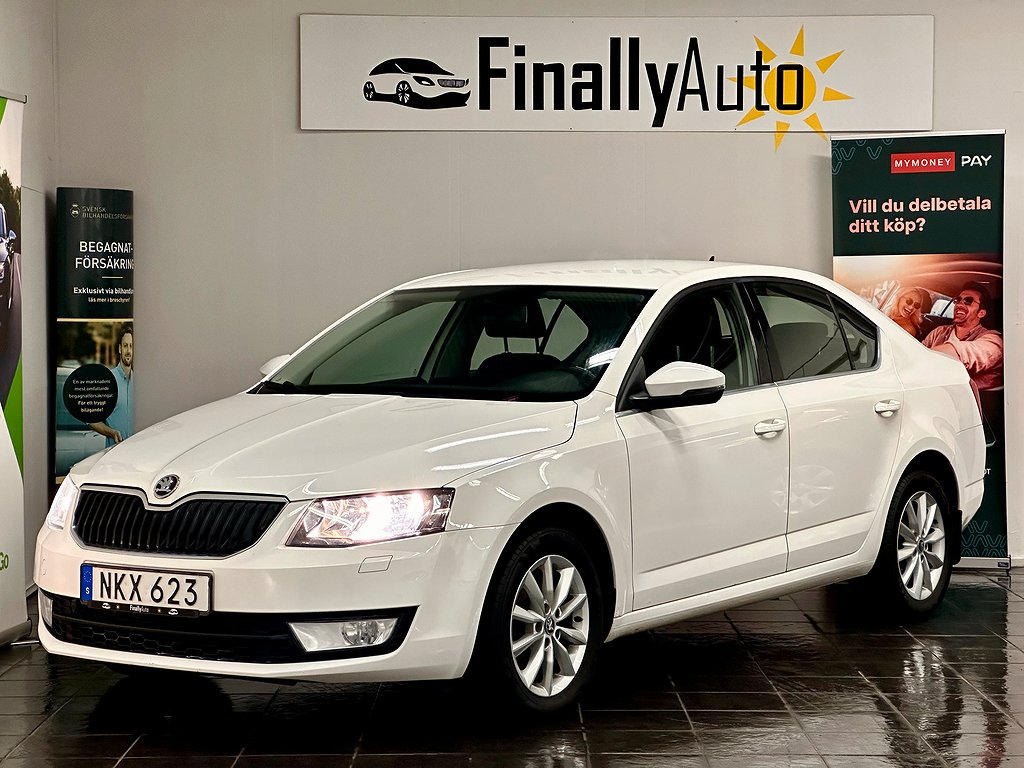 Skoda Octavia 1.6 TDI Ambition. NYBESIKTAD & NYSERVAD 