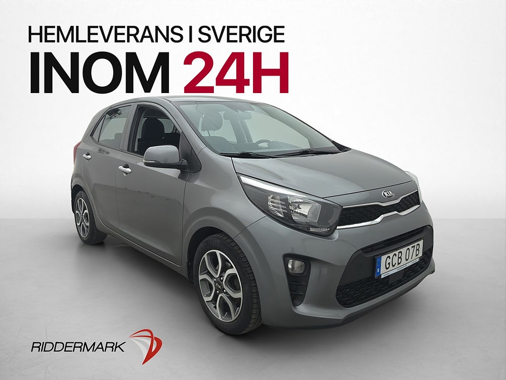 Kia Picanto 1.0 67hk Advance Kamera Rattvärme CarPlay