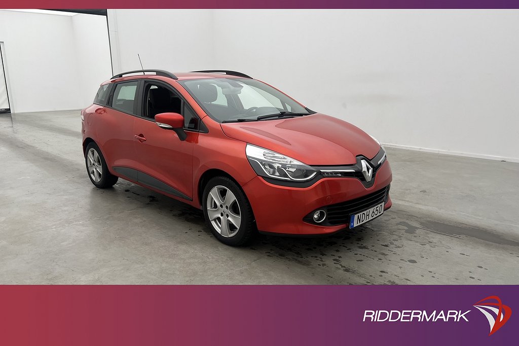 Renault Clio Sport Tourer TCe 90hk Expression Navi Sensorer