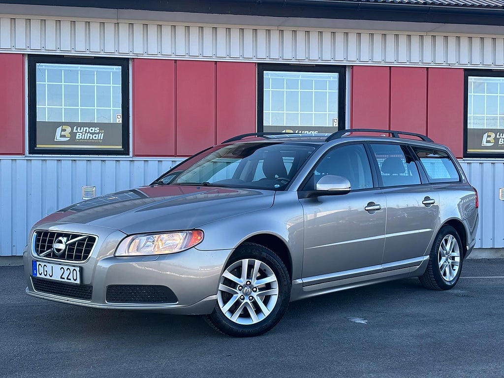 Volvo V70 2.5 FT AFV Bi-Fuel Kinetic Euro 5/2 Äga/Låga mil/Ny bes