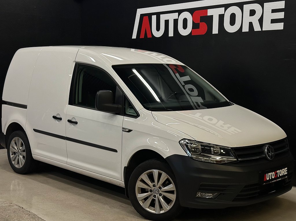 Volkswagen Caddy 2.0 TDI Dubbla skjutdörrar Dragkrok värmare Euro 6