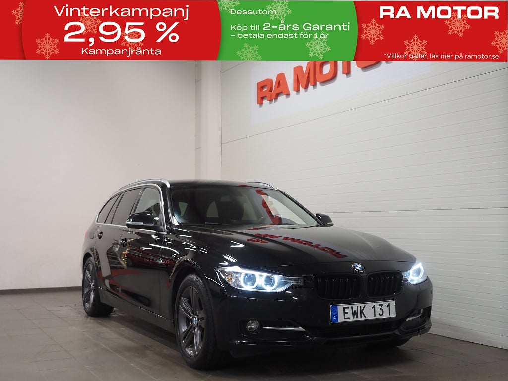 BMW 318 d Touring Steptronic Sport line PDC Farthållare 2015