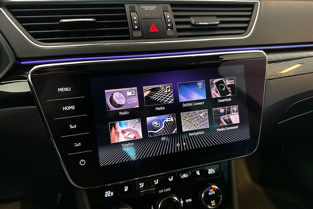 Skoda Superb Kombi 2.0TDI 4x4 Automat L&K Drag Värmare Kamera Navi  miniatyr 10