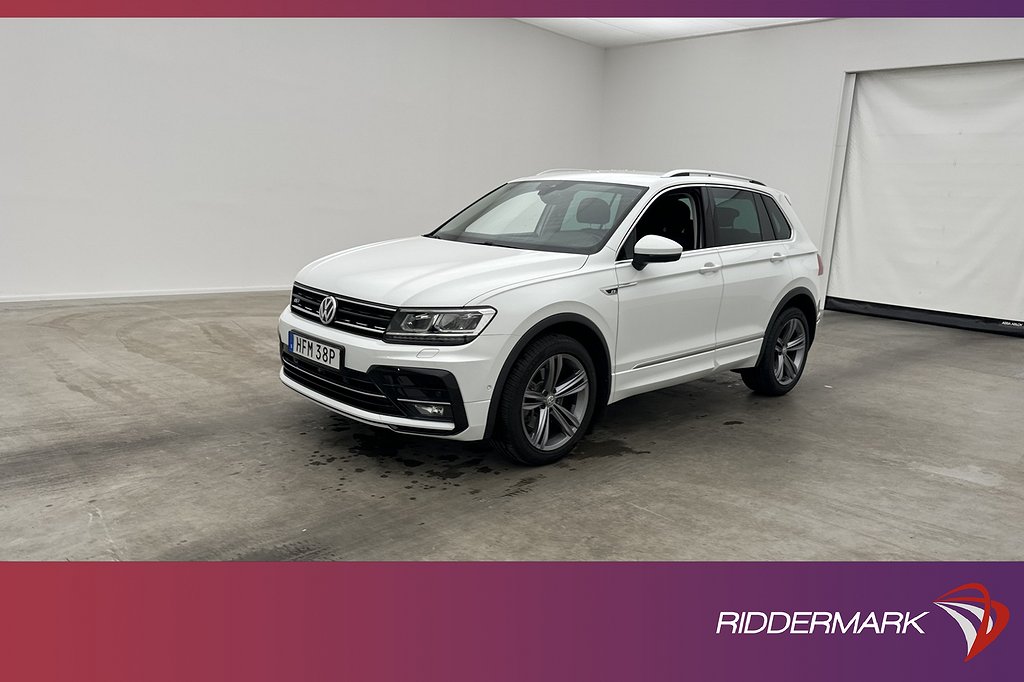 Volkswagen Tiguan TSI 4M 190hk R-Line Värmare Kamera Drag