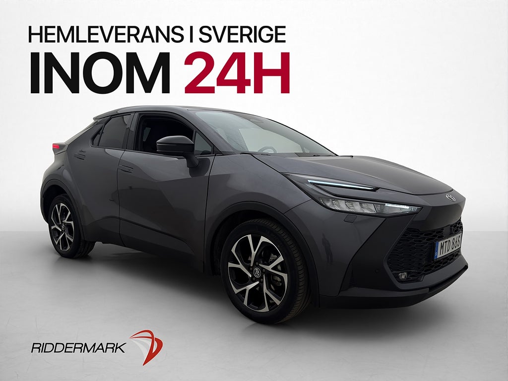 Toyota C-HR Hybrid 140hk Kamera Adaptiv farthållare Navi
