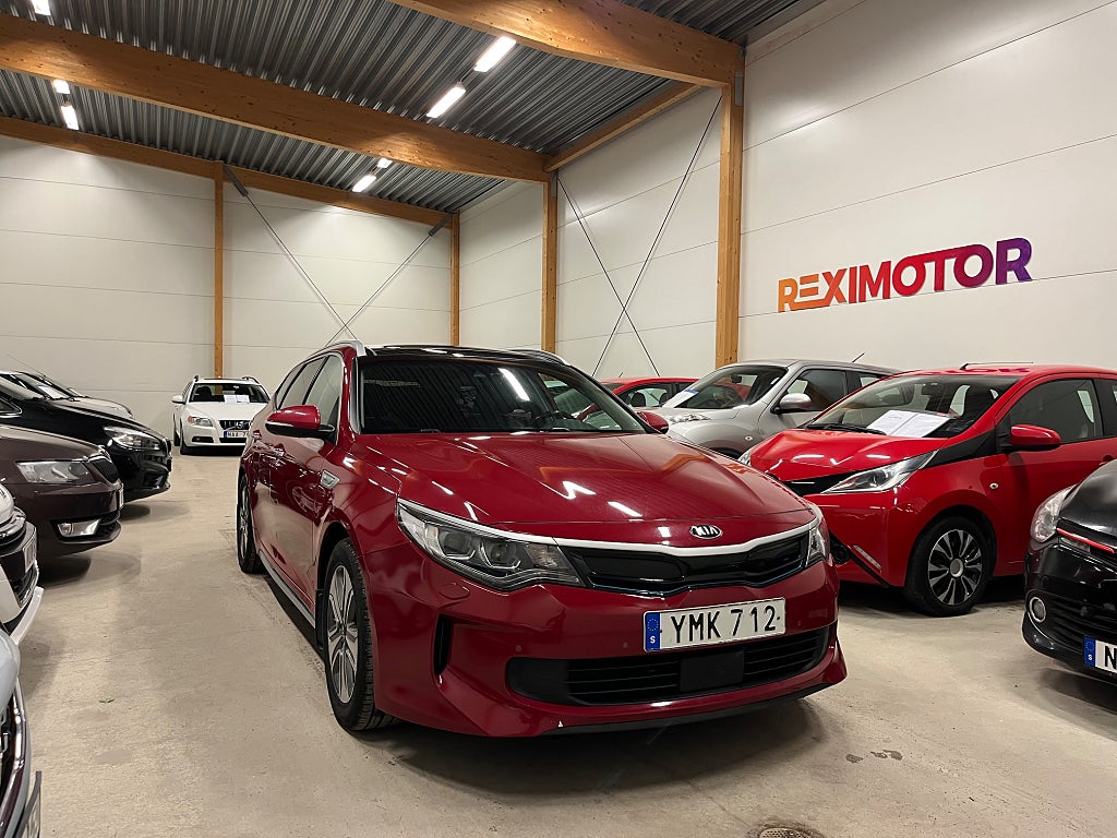 Kia Optima Sport Wagon Plug-in Hybrid Comfort Ny Besiktad 