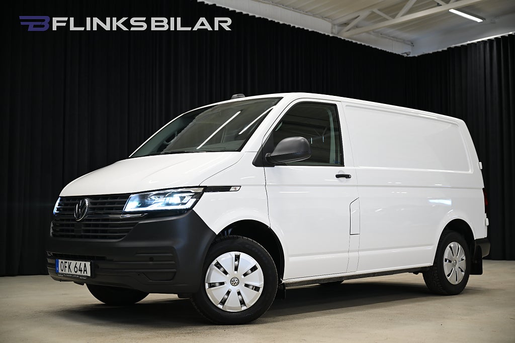 Volkswagen Transporter TDI DSG 150HK V-Inredd|LED|Värmare|EnÄgare|Leasbar