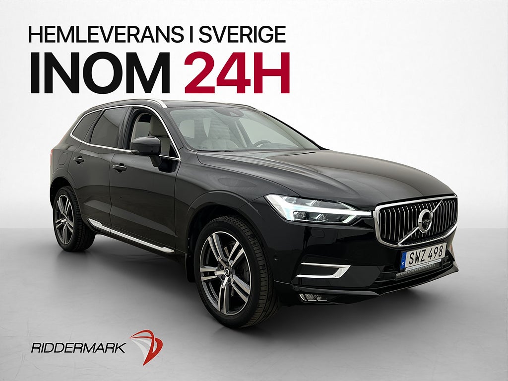 Volvo XC60 D5 AWD Inscription Pano B&W Luftfjädring Massage