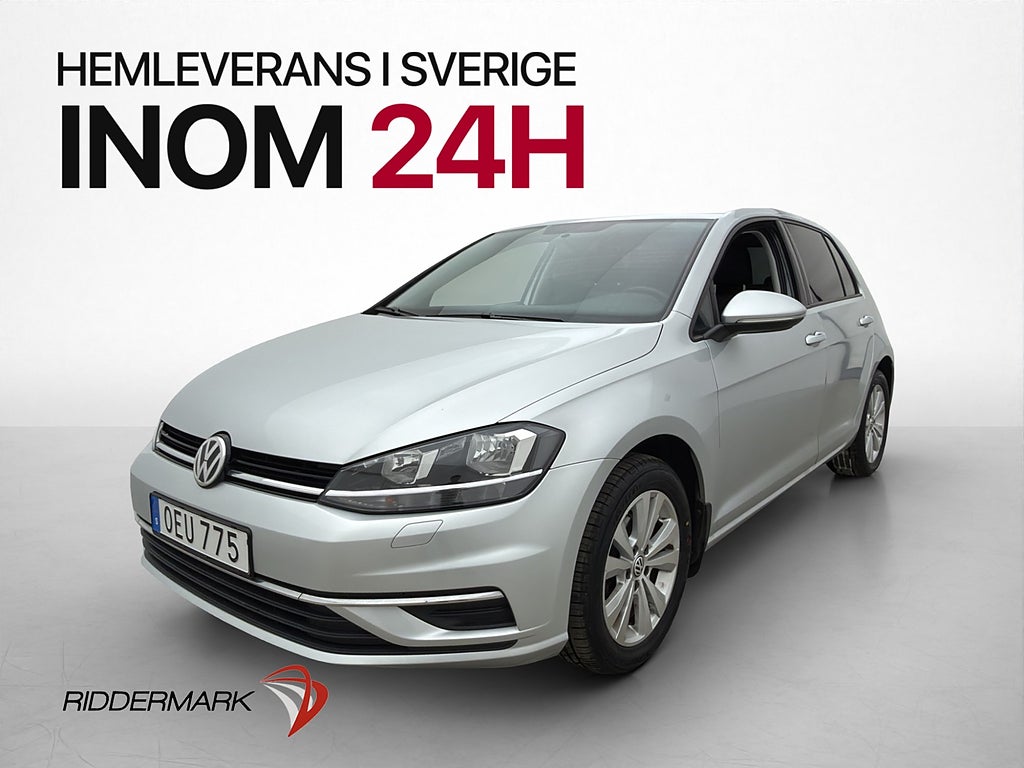 Volkswagen Golf 1.0 TSI 110hk CarPlay Adaptiv-fart Låg-Skatt