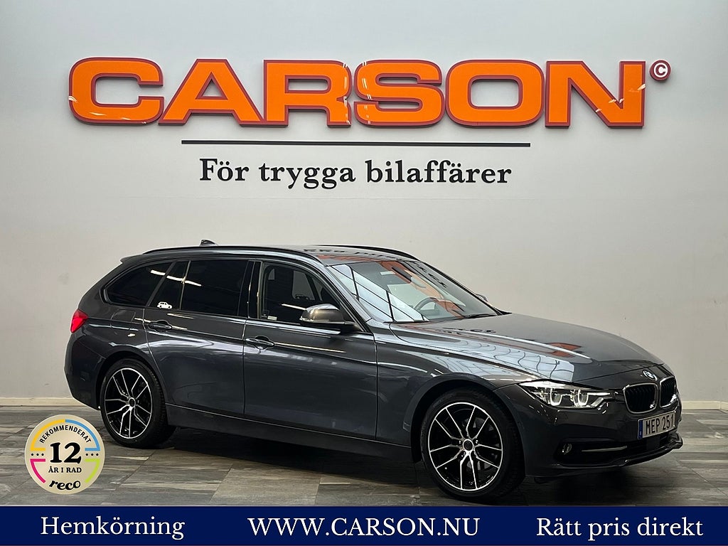 BMW 320D 4,99% Touring Sport line Backkamera Drag Rattvärme