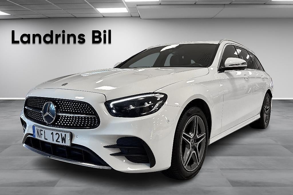 Mercedes-Benz E 300 de 4MATIC AMG Drag Backkamera Navi Värmare