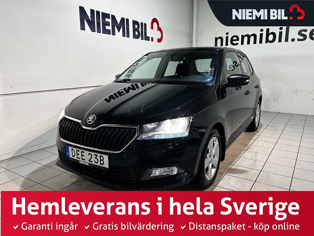 Skoda Fabia 1.0 TSI Style Mvärm Farthållare Psens S/V-hjul