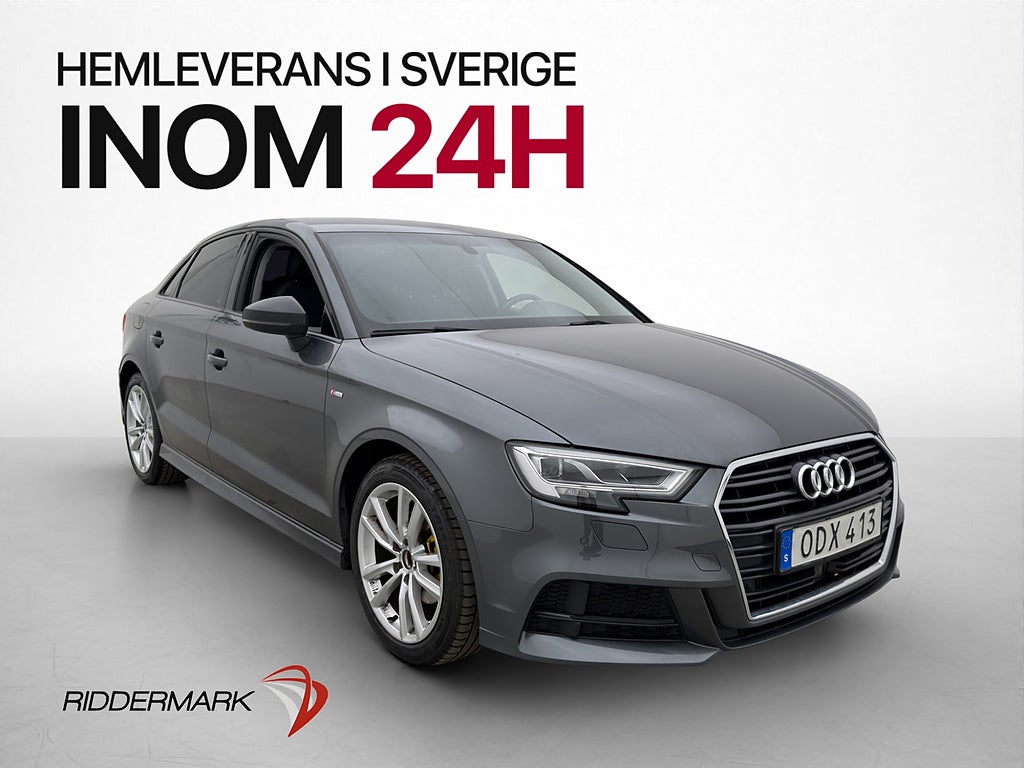 Audi A3 2.0 TDI S Line Cockpit Navi Adaptiv-F Sensorer