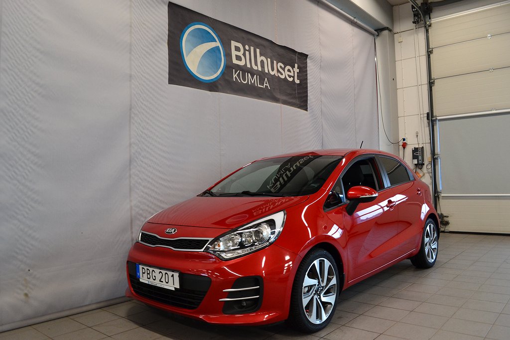 Kia Rio 1,2 CVVT 84hk Manuell Special Ed Navi Backkamera