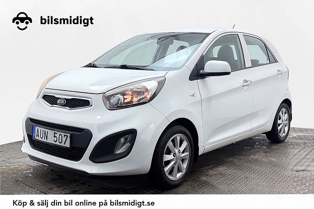 Kia Picanto 5d Eco Rattvärme ISOFIX Skatt 360kr/år