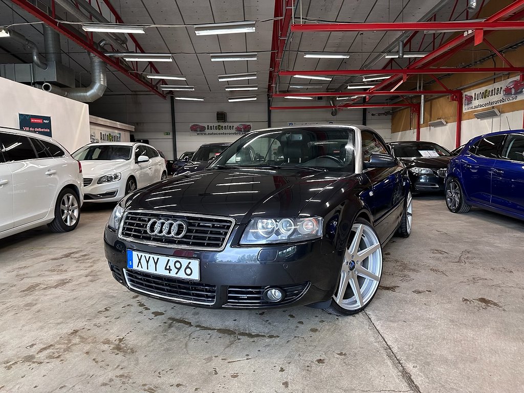 Audi A4 Cabriolet 3.0 V6 Multitronic, 220hk, 2003