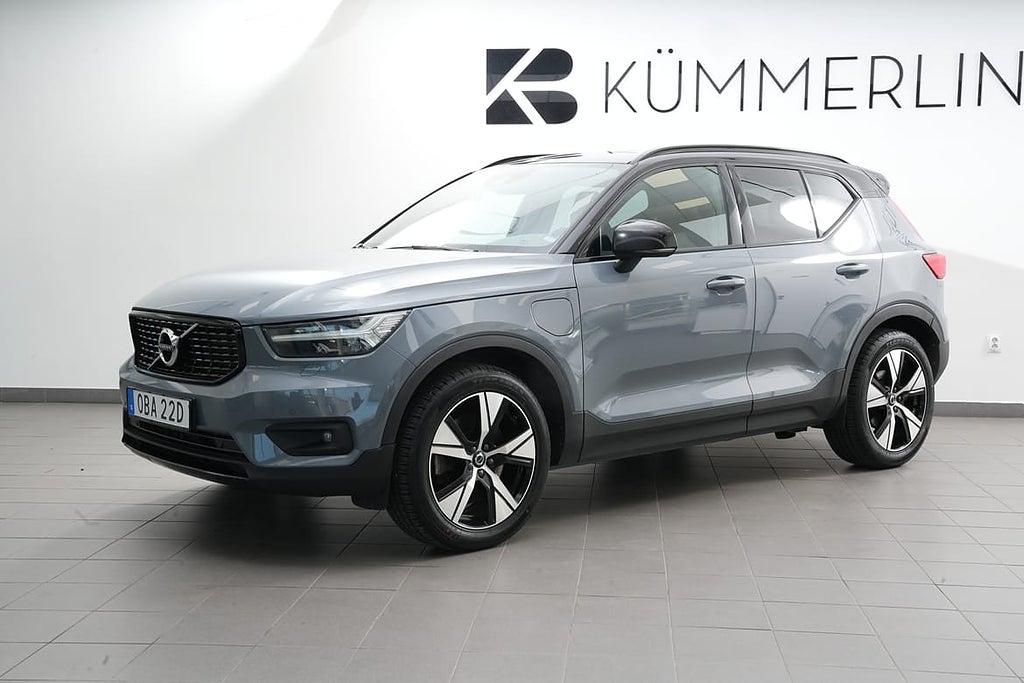 Volvo XC40 T5 R-Design Recharge T5 DCT 262hk 19"/Elstolar/Minne