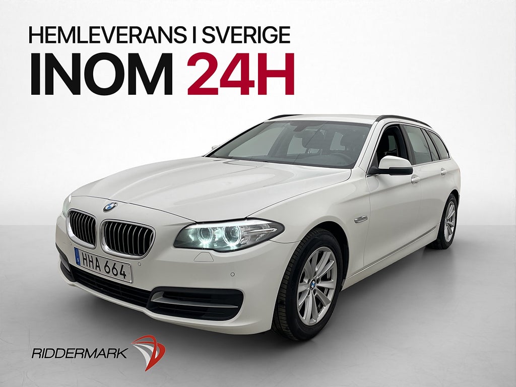 BMW 520d Touring 190hk P-Sensorer Rattvärme Farthållare