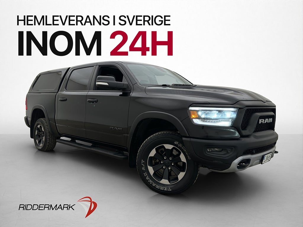 Dodge RAM Rebel Night 5.7 4x4  Luft Pano H/K Lastsläde Moms