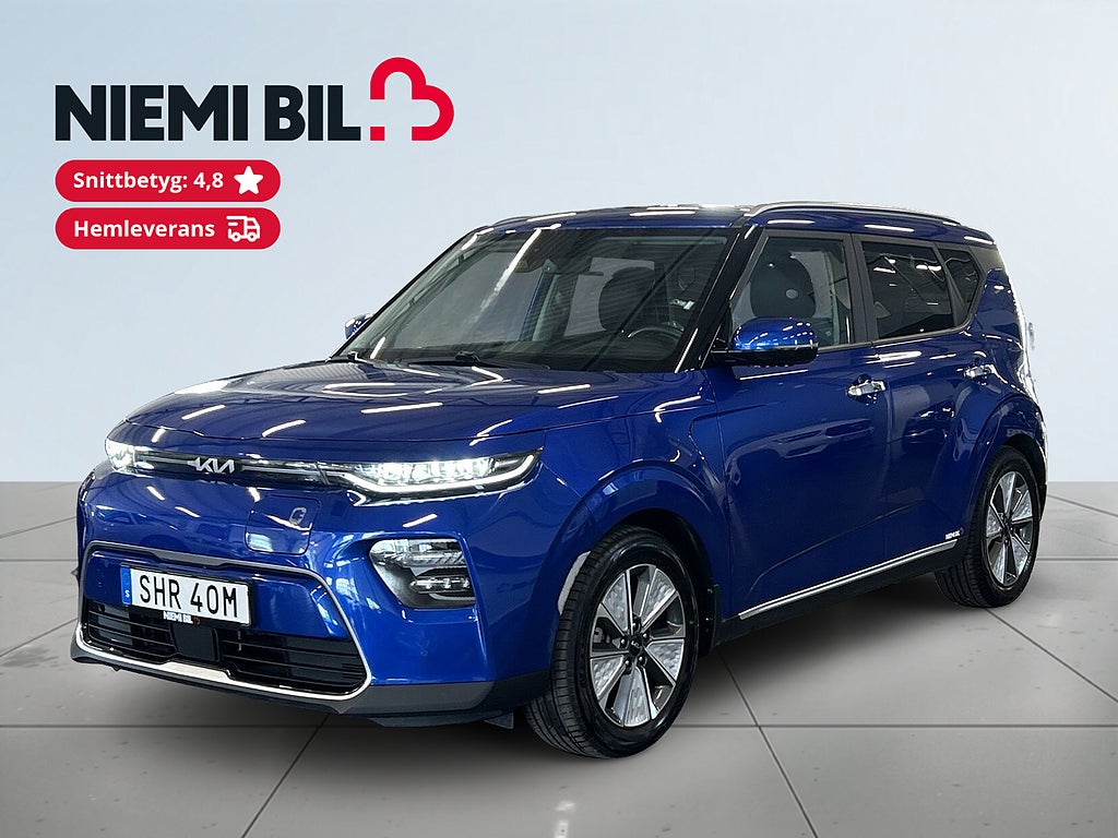 Kia Soul e- 64 kWh S&V-hjul/Kamera/Carplay/Keyless/H/K/Rattvärme
