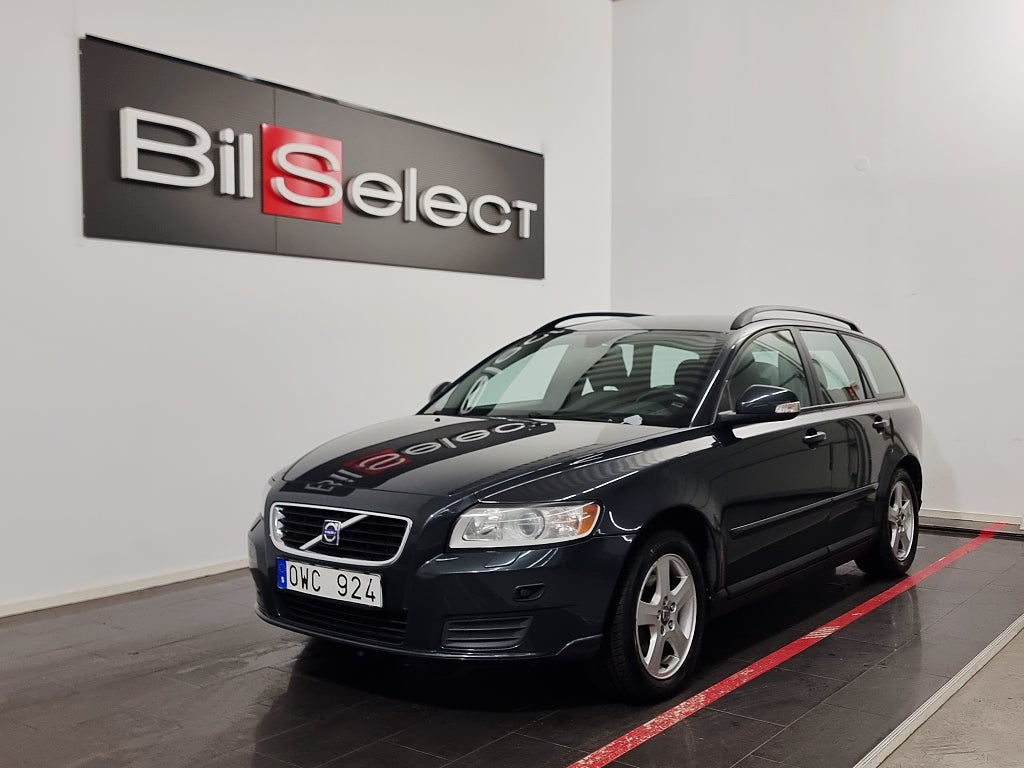 Volvo V50 1.8 Flexifuel Kinetic Fullservad Dragkrok
