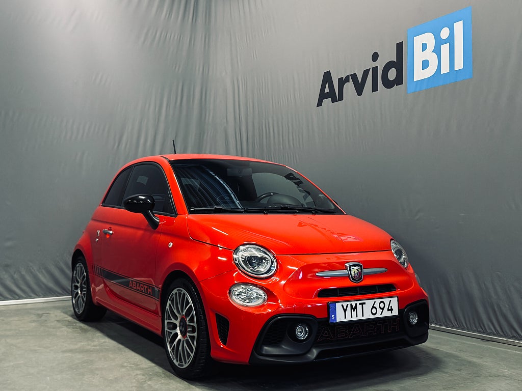 Abarth 595 1.4 T-JET 16V Pandenmium Ultem Avgassystem Carplay 