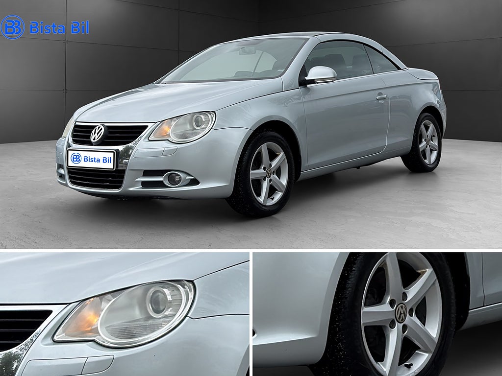 Volkswagen Eos CABRIOLET 2.0 FSI PLÅT TAK / PANO / MANUELL 150Hk